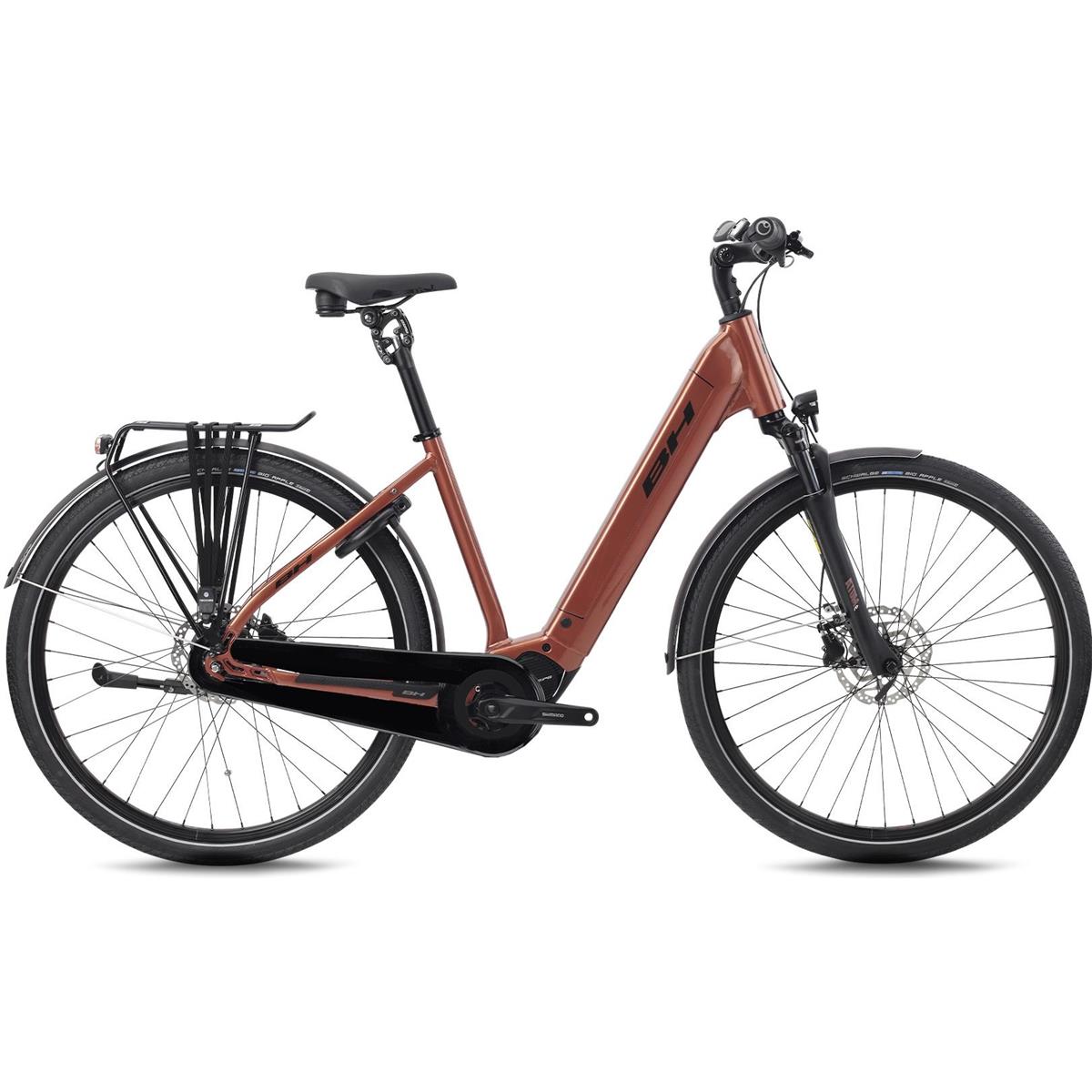 Elcykel Hybrid BH Atome Diamond Wave Pro Koppar