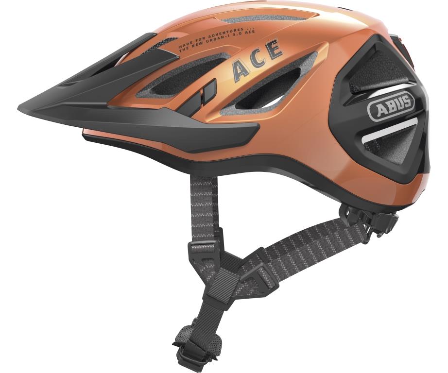 Cykelhjälm Abus Urban-I 3.0 Ace Orange