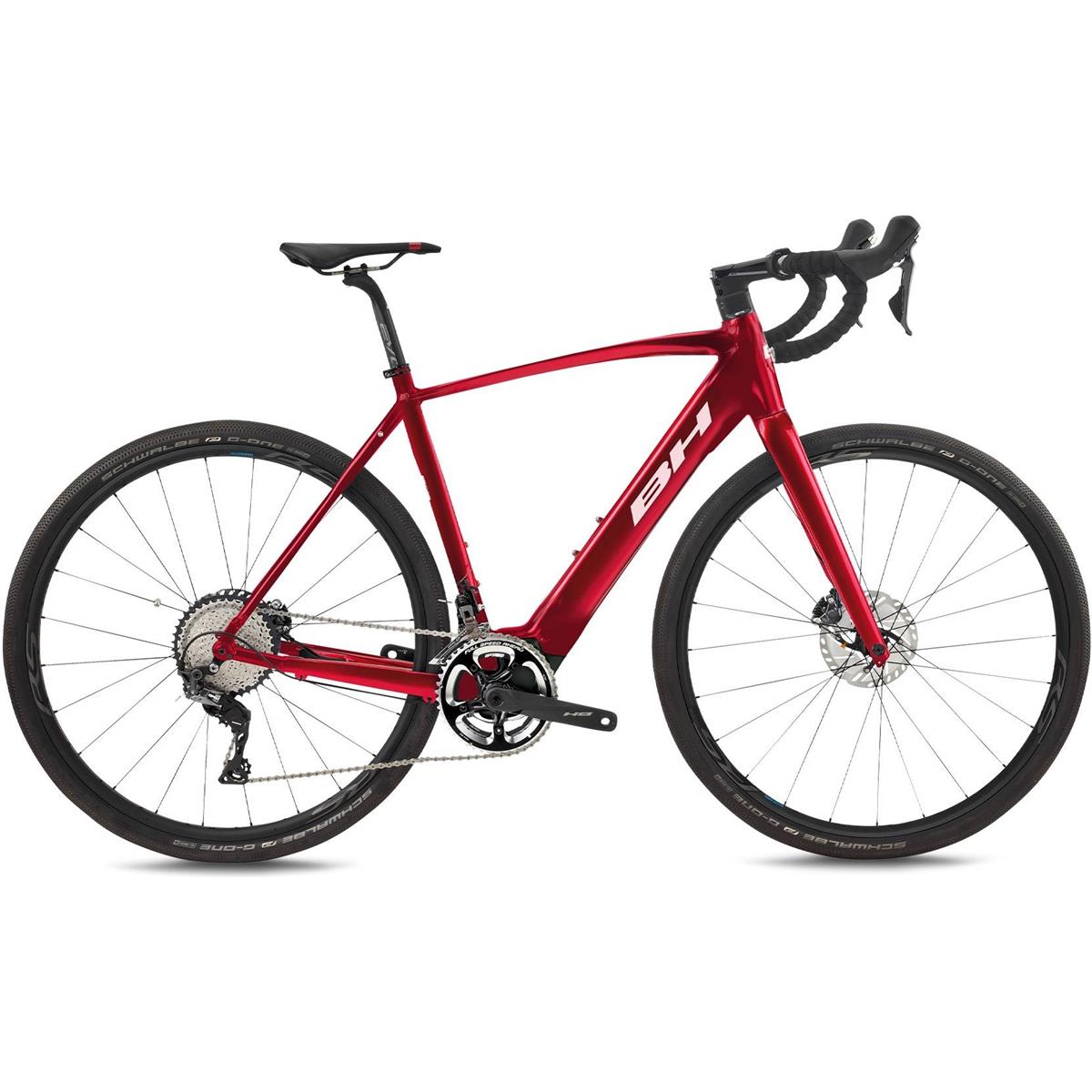 E-Gravelcykel BH Core Gravelx 2.4 Röd