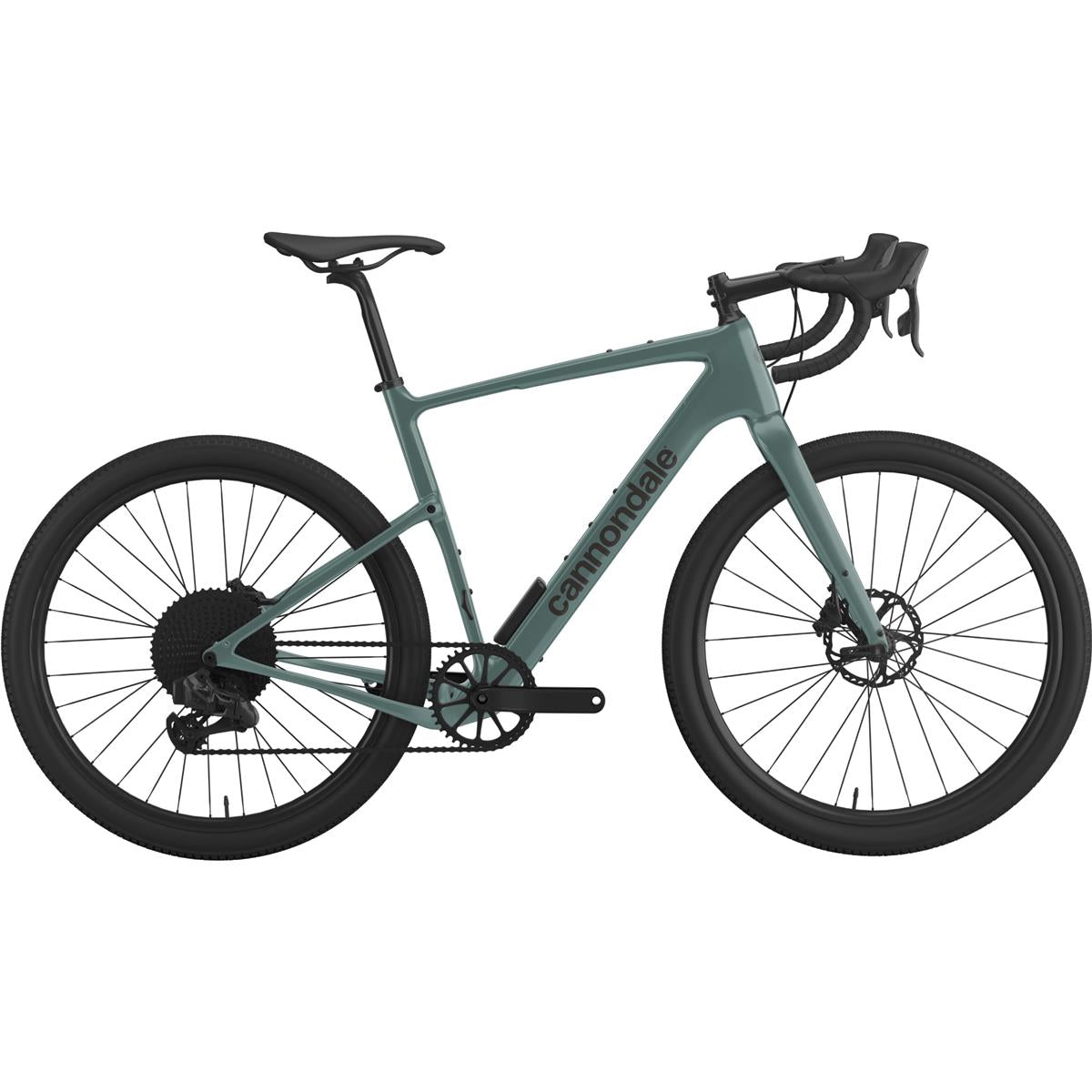 Gravelcykel Cannondale Topstone Carbon 2 Lefty Blå