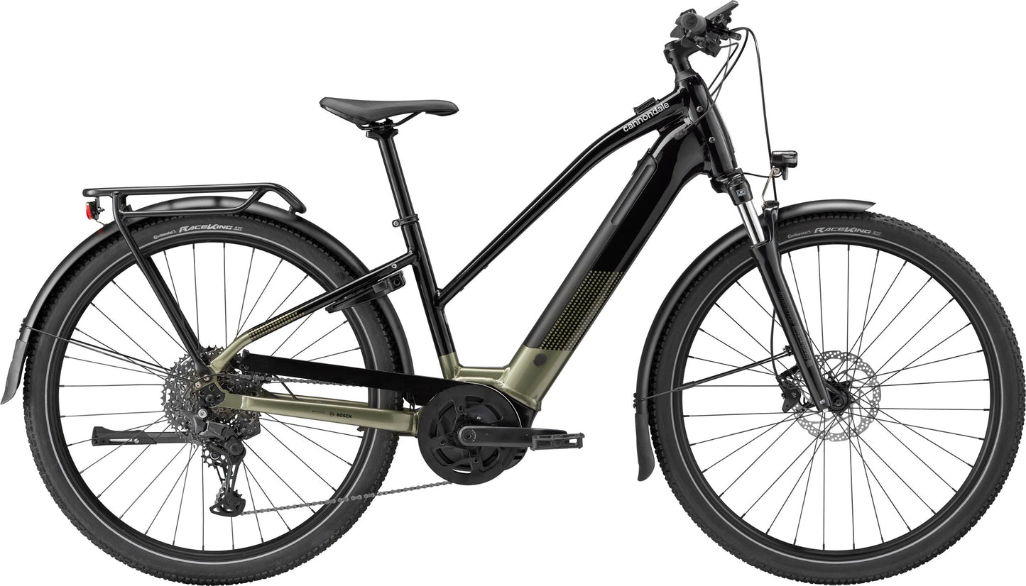 El-Hybrid Cannondale Tesoro Neo X 2 STH Grön