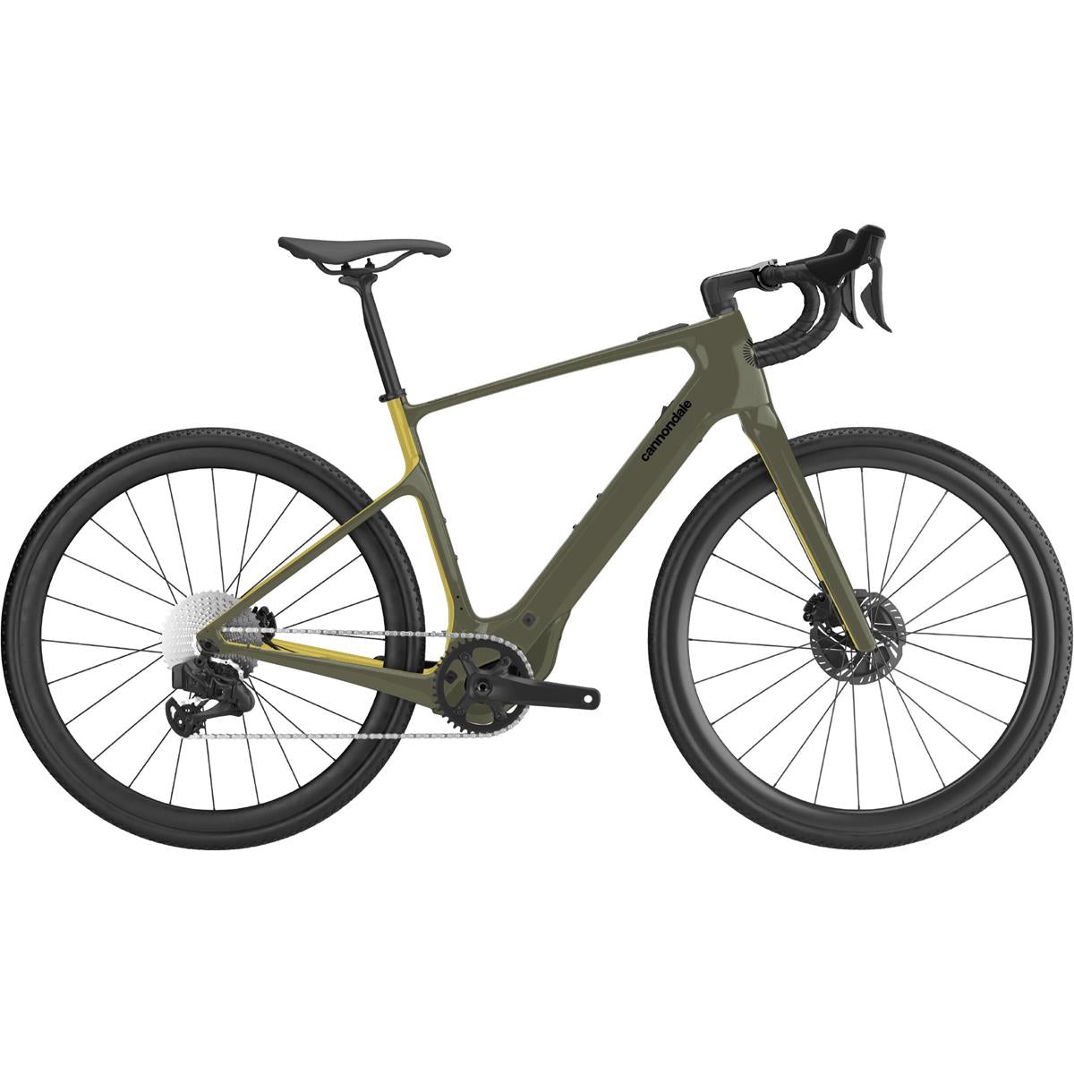 Elcykel Cannondale Racer Synapse Neo Allroad 1 Grön/Grå