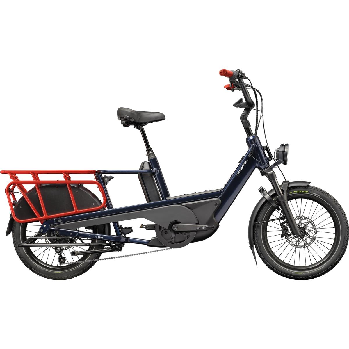 El-Lastcykel Cannondale Cargowagen Neo 1 Blå