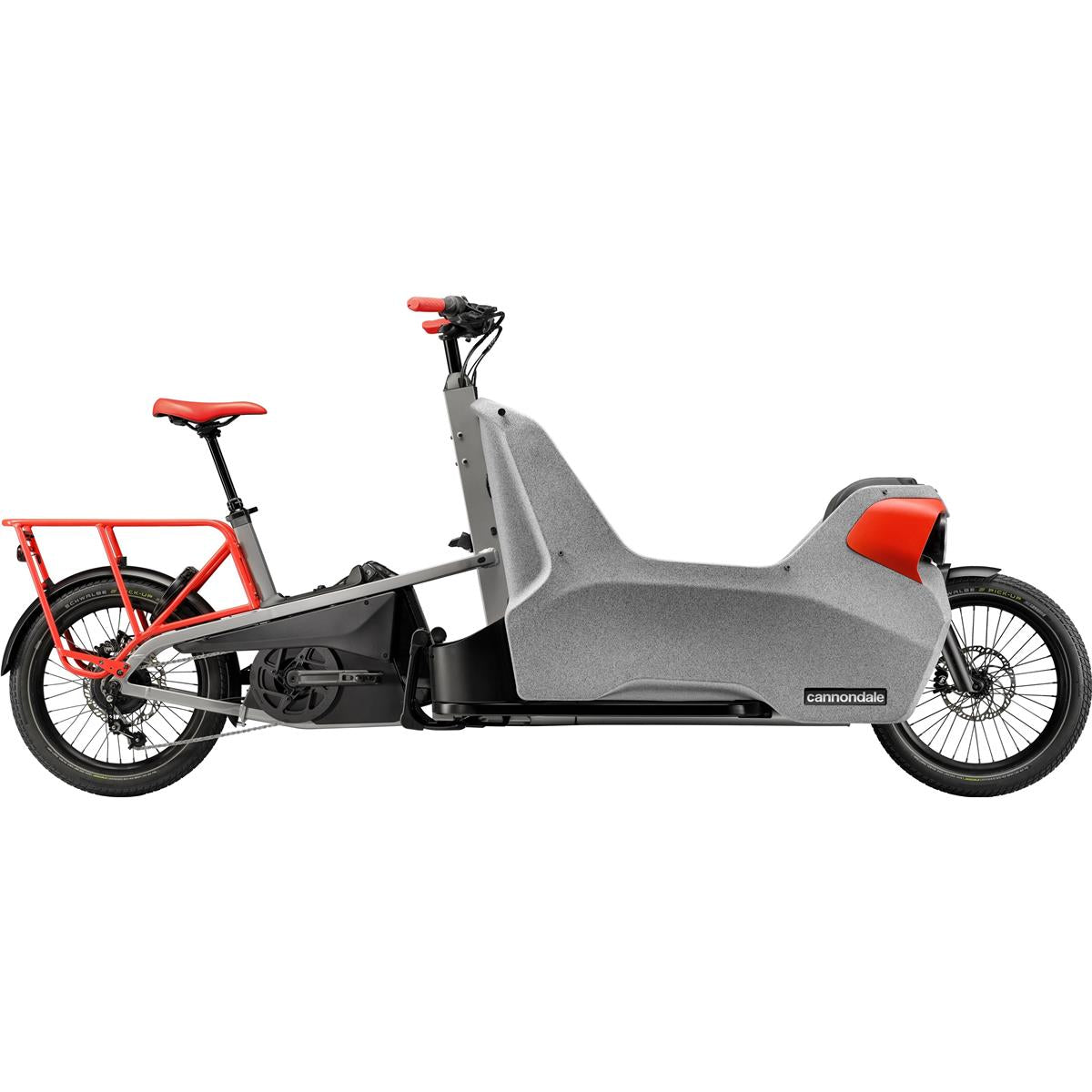 El-Lådcykel Cannondale Wonderwagen Neo 1 Grå