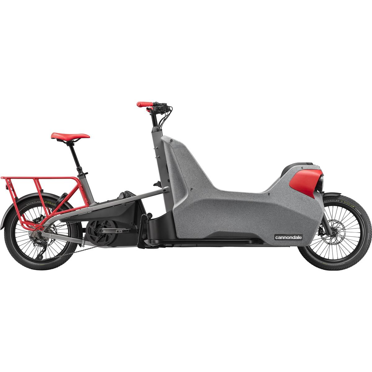 El-Lådcykel Cannondale Wonderwagen Neo 2 Grå