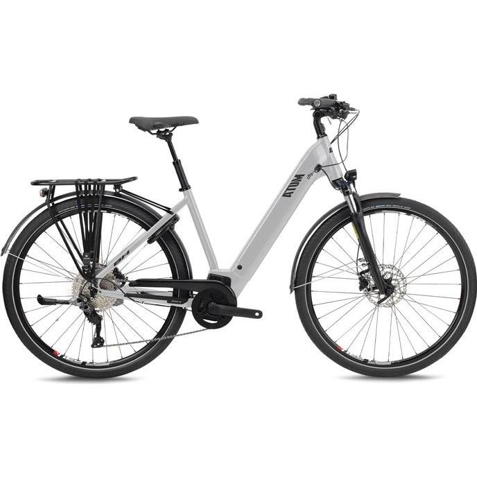 Elcykel BH Hybrid Atom City Wave Pro Silver/Svart