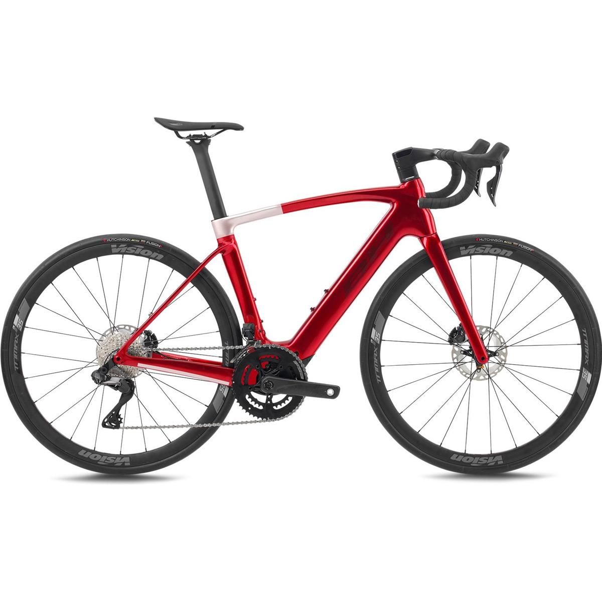 Elcykel Racercykel BH iRS1 Carbon 1.6 Röd