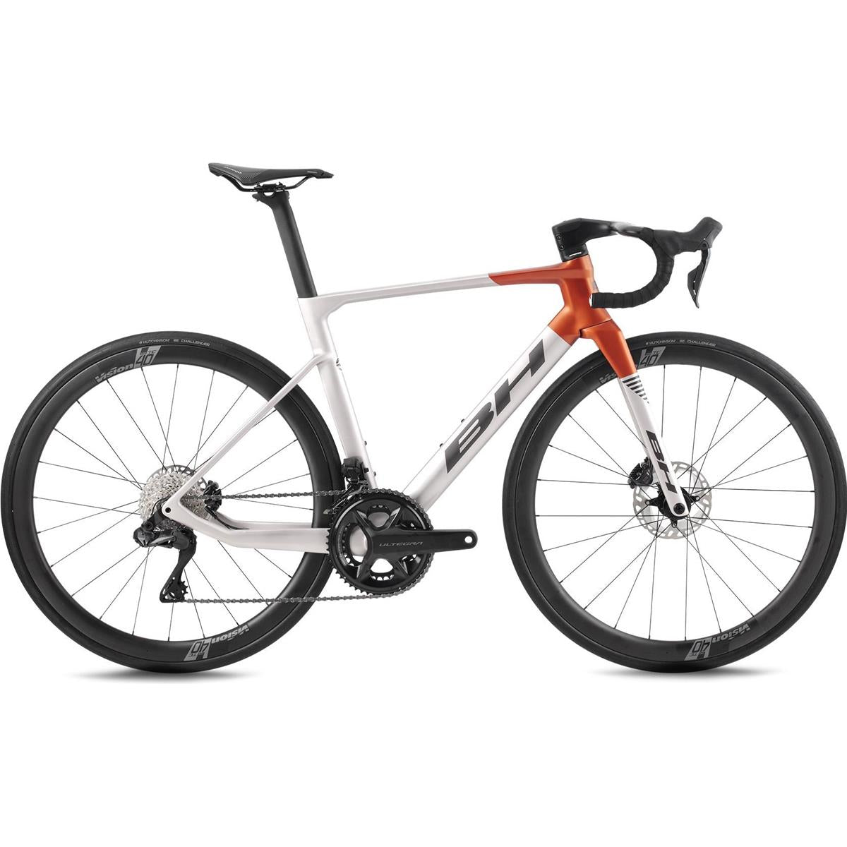 Racercykel BH Allround RS1 5.5 Vit/Orange/Grå