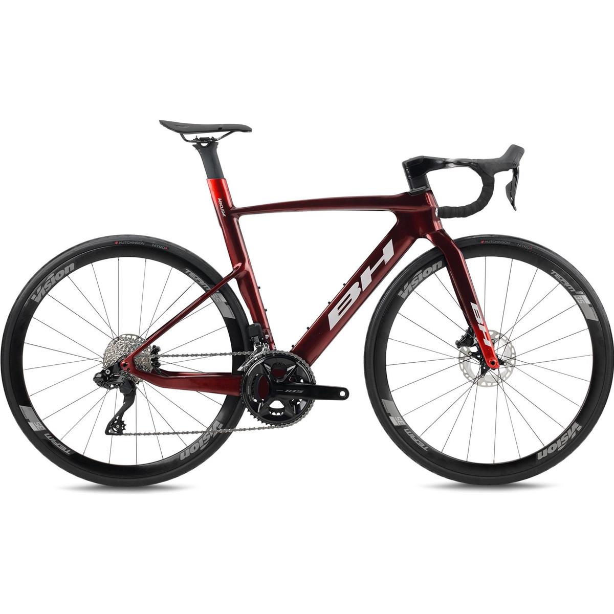 Racercykel BH Aero Aerolight 6.0 Röd