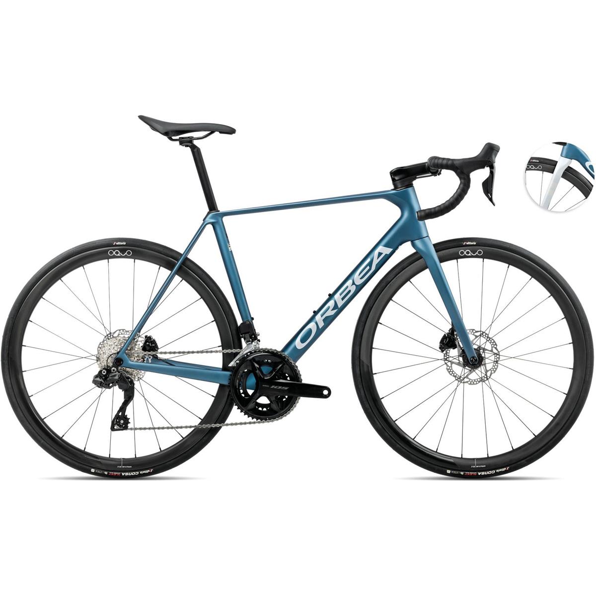 Racer Allround Orbea Orca M35i Slate Blue/Halo Silver