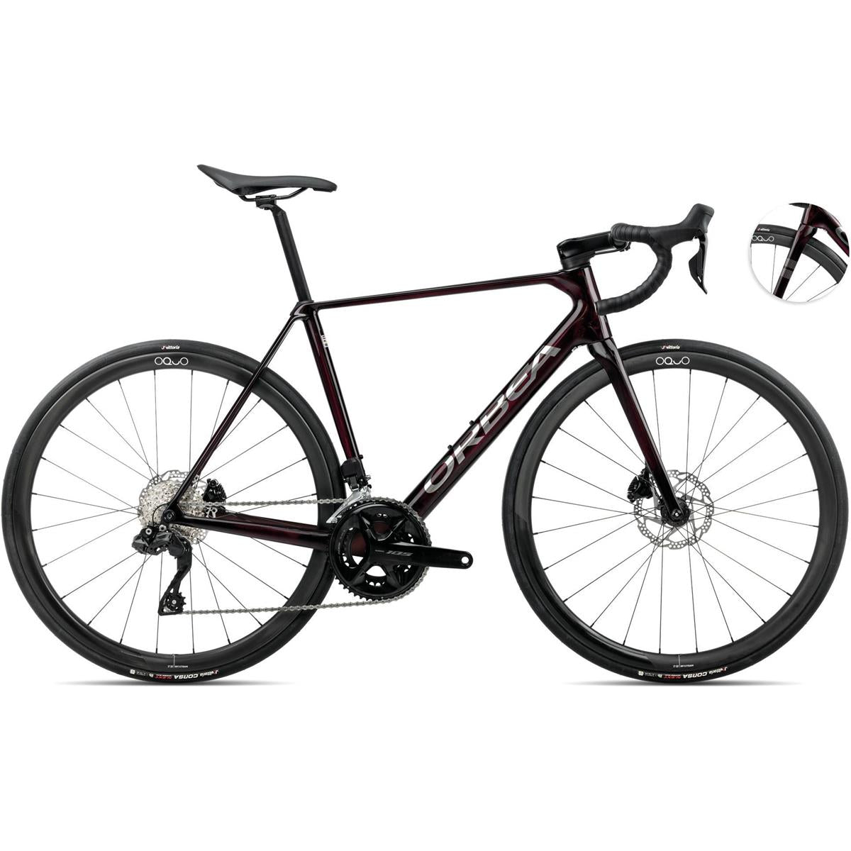 Racer Allround Orbea Orca M35i Wine Red Carbon View/Titanium