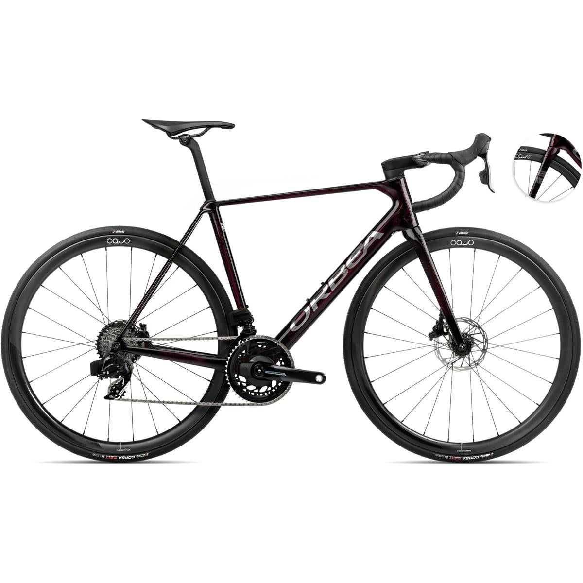 Racer Allround Orbea Orca M21eTeam PWR Wine Red Carbon View/Titanium