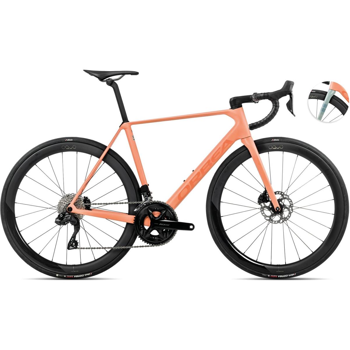 Racer Allround Orbea Orca M30iLTD PWR Orange Cloud/Stone Blue