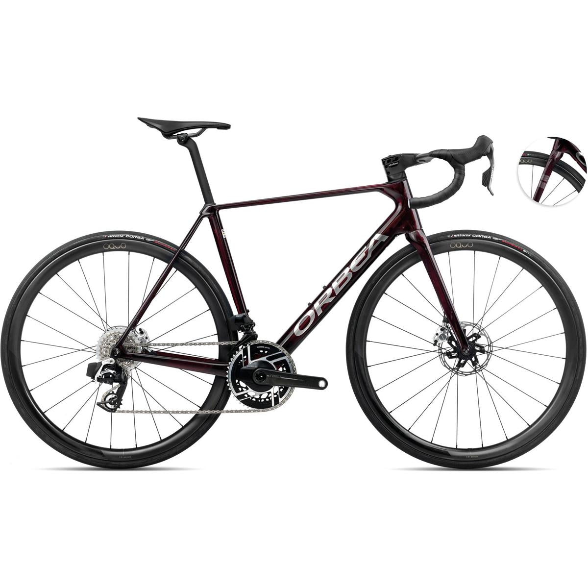 Racer Allround Orbea Orca M11eLTD PWR Wine Red Carbon View/Titanium