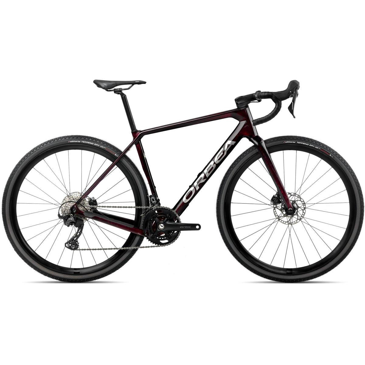 Gravel Bike Orbea Terra M30Team Wine Red Carbon View