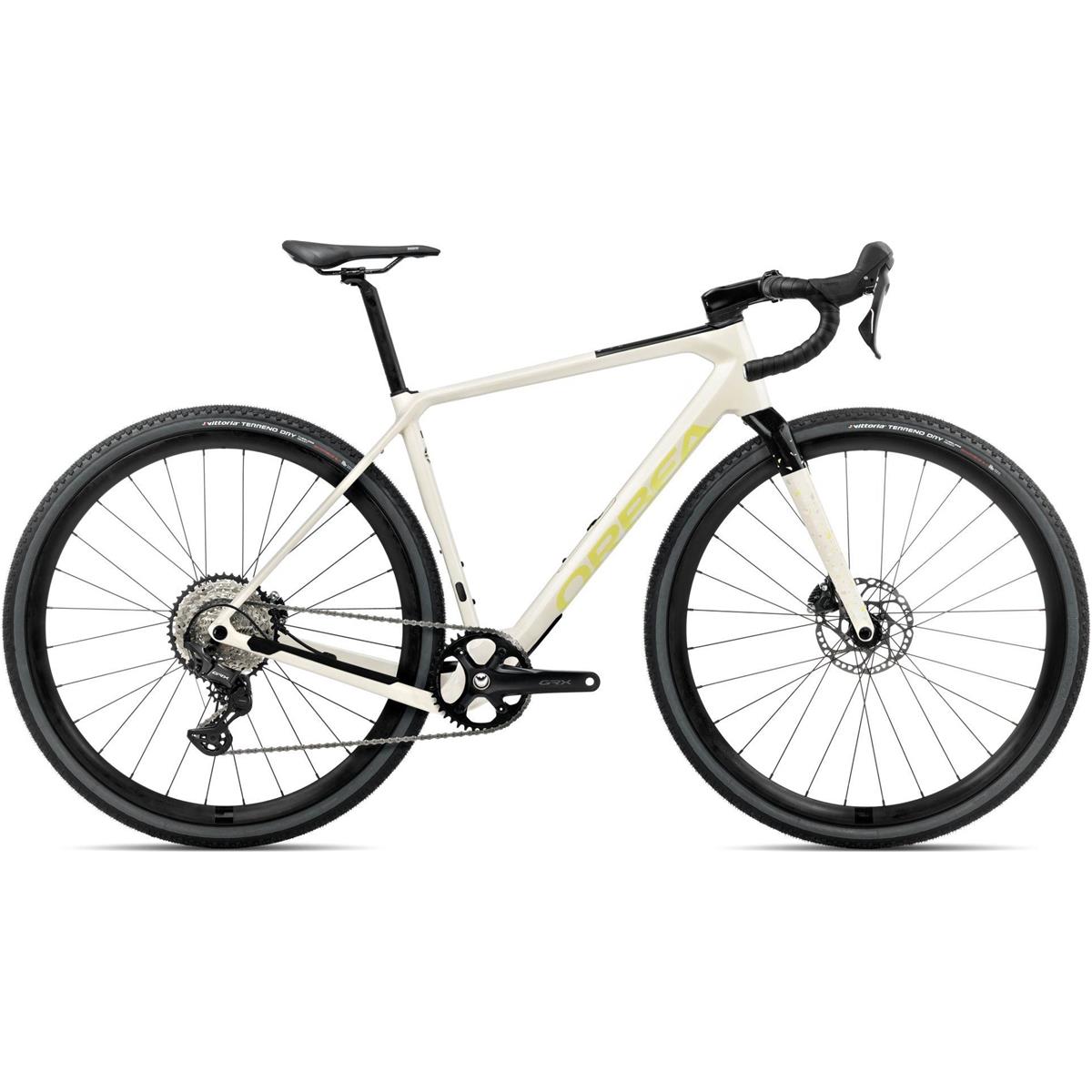 Gravel Bike Orbea Terra M30Team 1x Ivory White/Spicy Lime