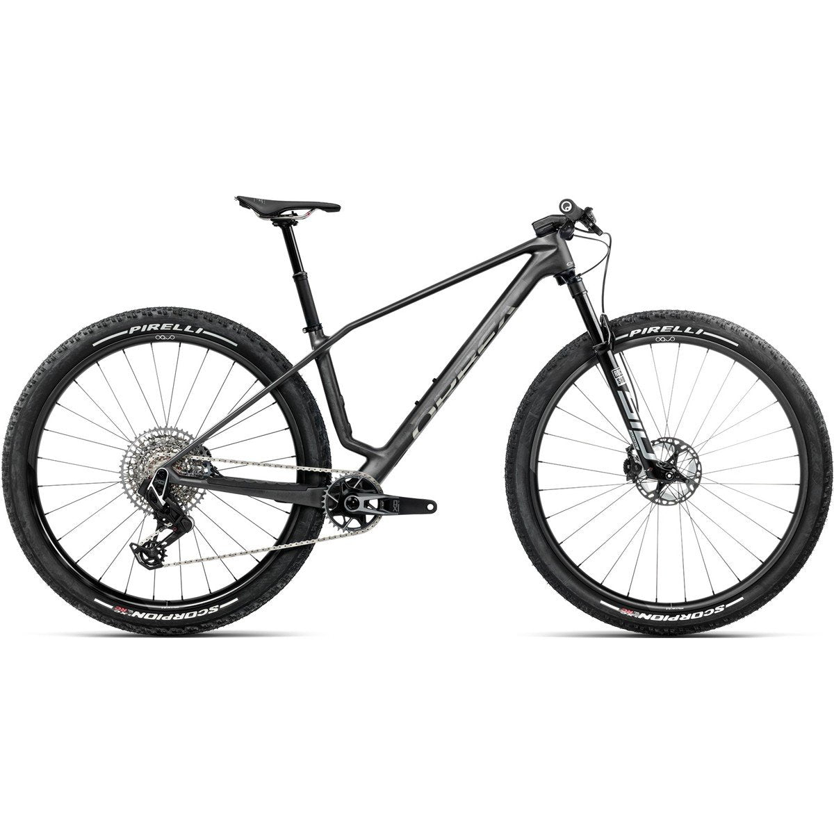Hardtail MTB Orbea Alma M-Team AXS Diamond Carbon View