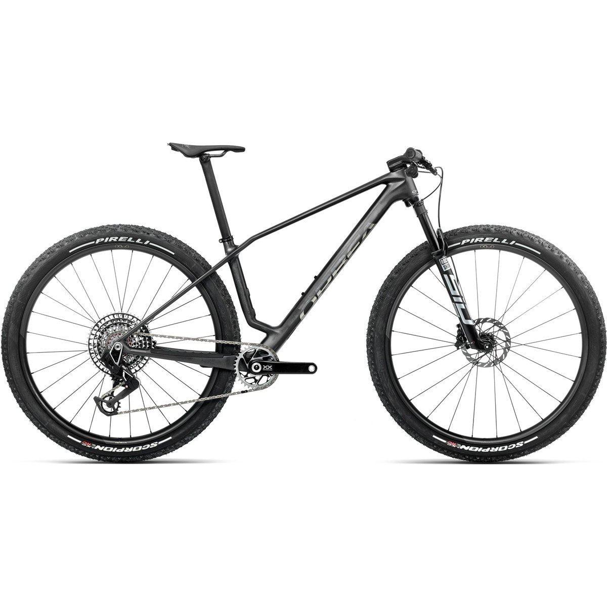 Hardtail MTB Orbea Alma M-LTD Diamond Carbon View