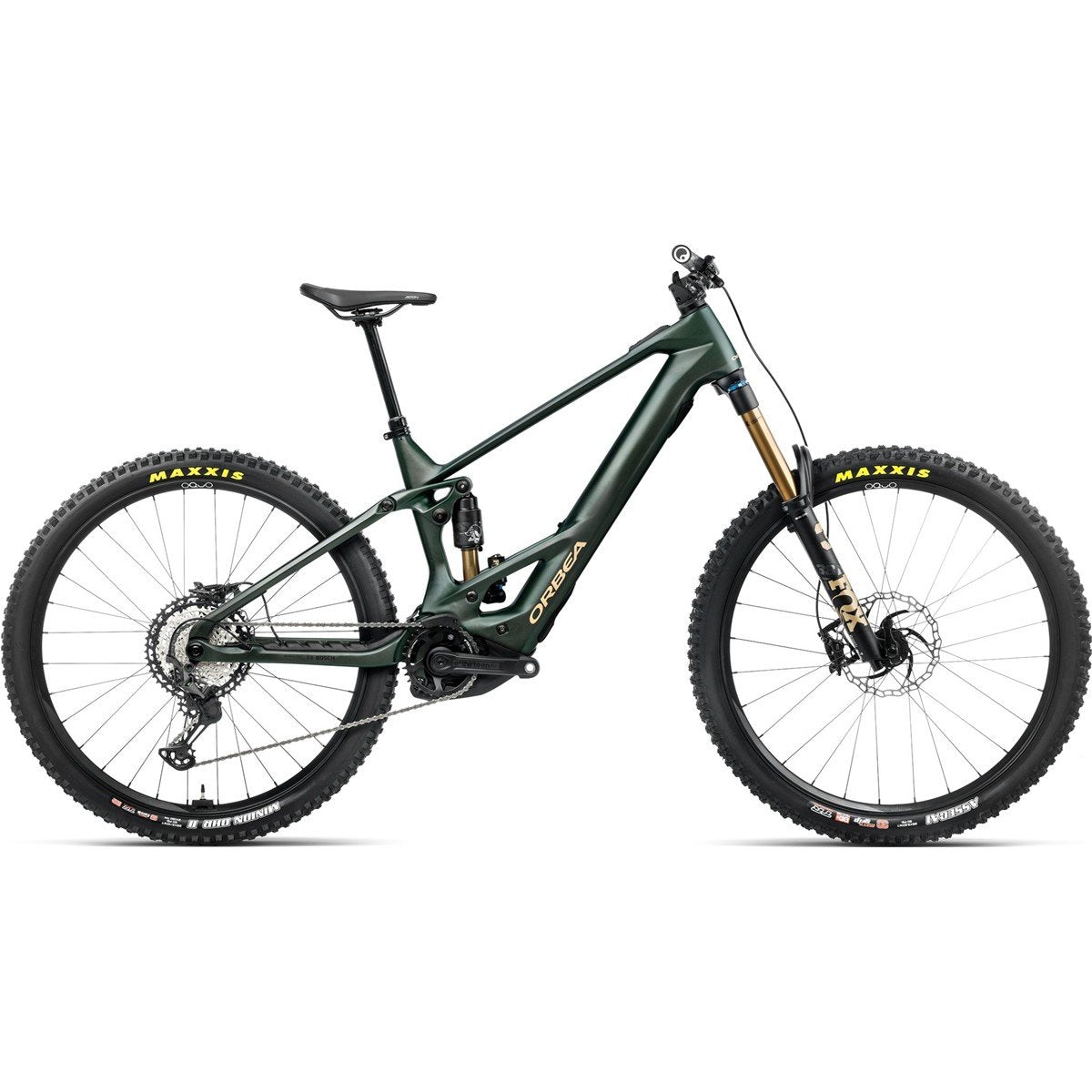 El MTB Orbea Wild M-Team Forest Green