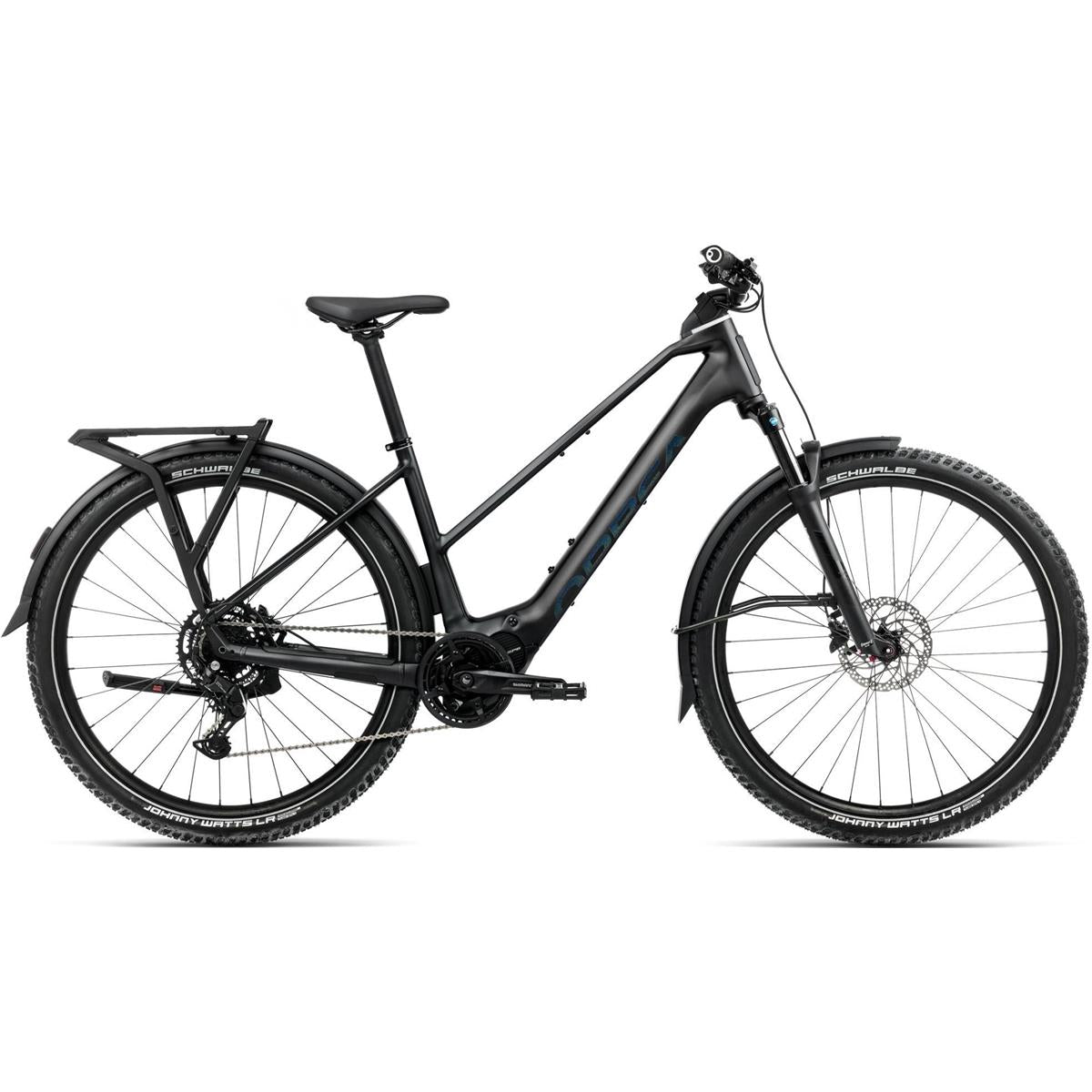 Elcykel Hybrid Orbea Kemen Adv 30 Mid Diamond Black