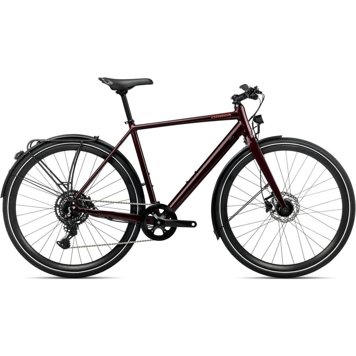 Racer Hybrid Orbea Vector 25 EQ Metallic Burgundy Red