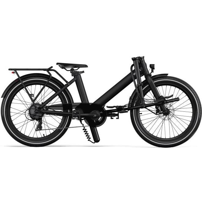 Hopfällbar Elcykel Eovolt Evening Classic V2 Onyx Black