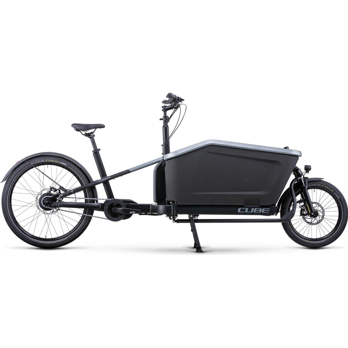Lastcykel El Cube Cargo Dual Hybrid 1000Wh Flashgrey/Black