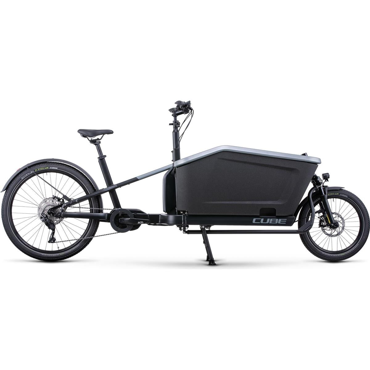 Lastcykel El Cube Cargo Sport Hybrid 500Wh Flashgrey/Black