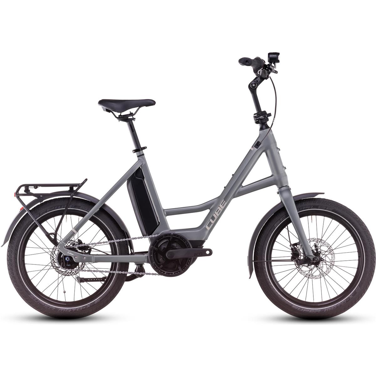 Elcykel Cube Compact Hybrid Comfort 500Wh Flashgrey/Smoke