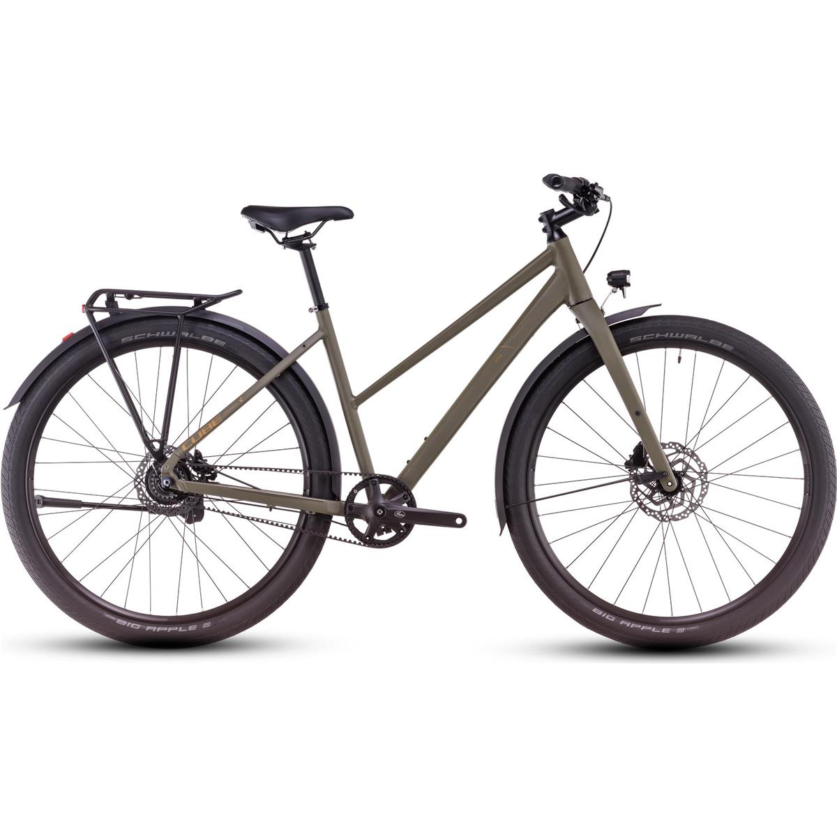 Hybridcykel Cube Hyde Pro FE Mid Dustyolive/Gold