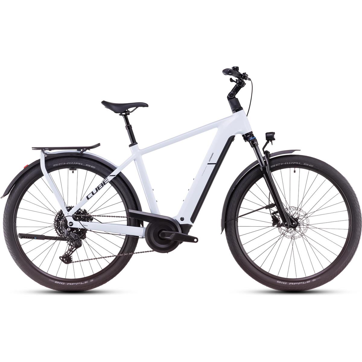 Elcykel Cube Kathmandu Hybrid One 800Wh High Polarwhite/Black