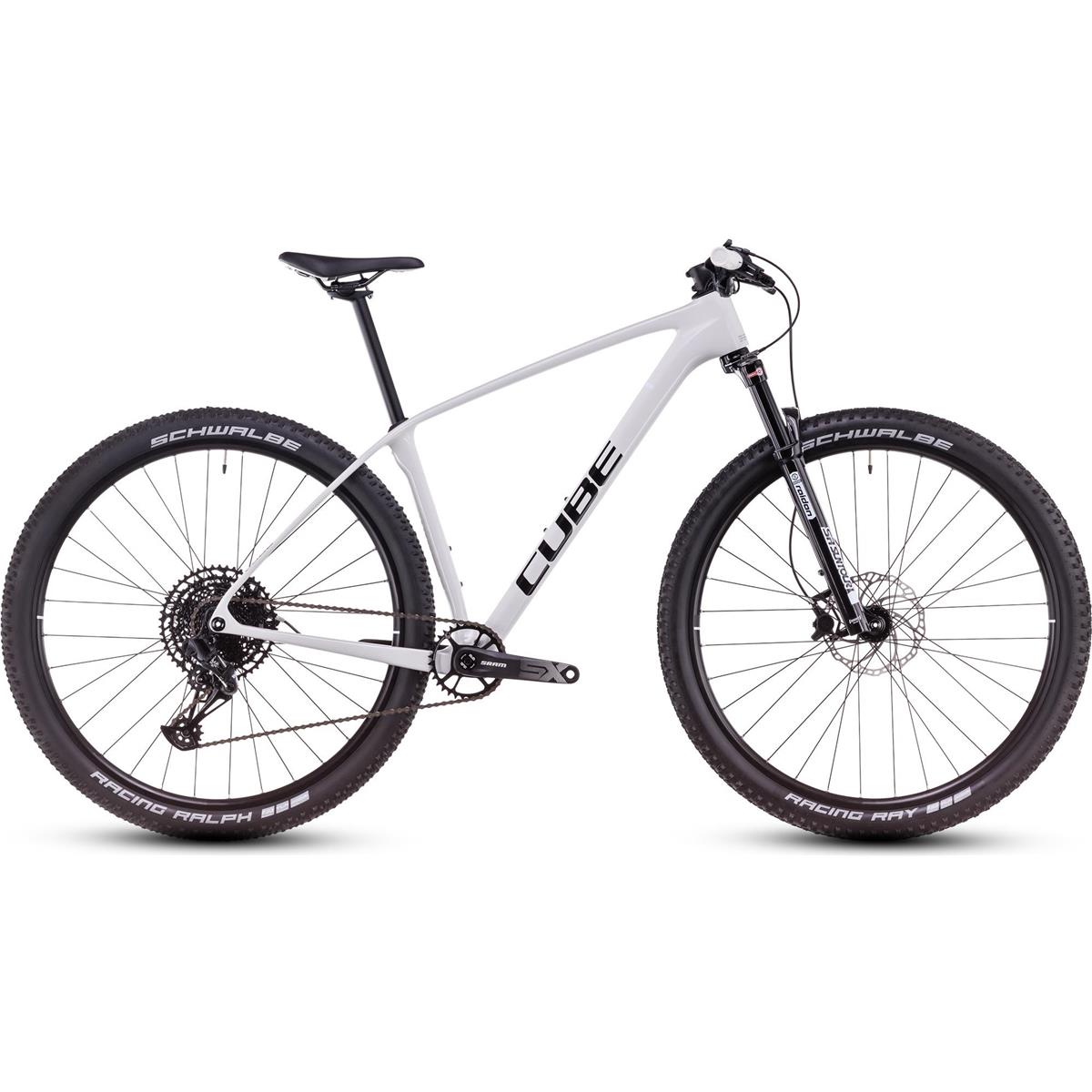 Hardtail MTB Cube Reaction C:62 One Cotton/White