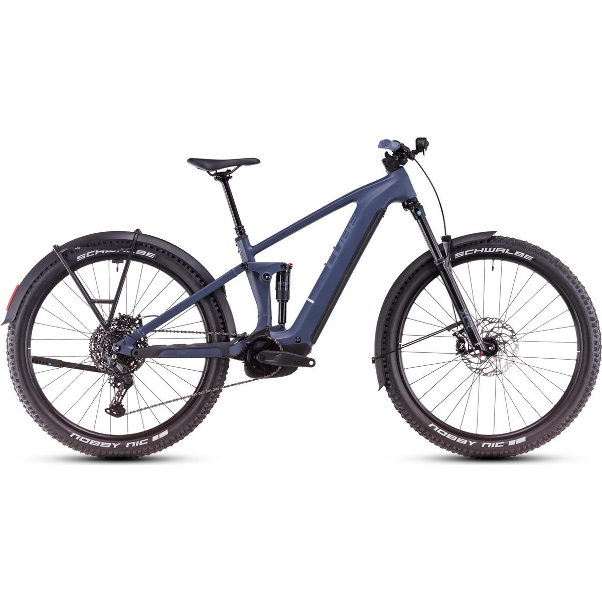 El MTB Cube Stereo Hybrid One44 Pro Allroad 800Wh Inkgrey/Black