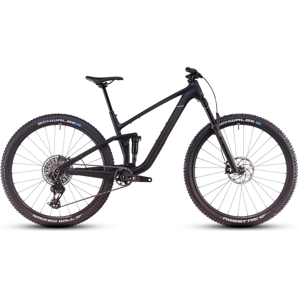 Heldämpad MTB Cube Stereo One22 C:62 SLX 29 Blackline