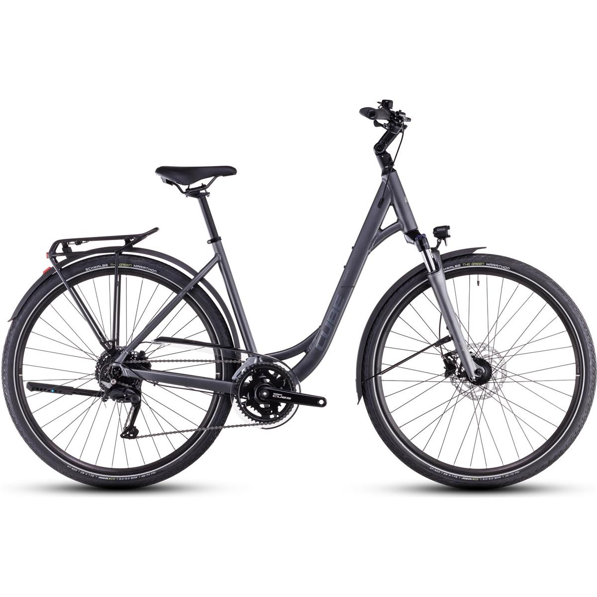 Hybridcykel Cube Touring Pro Low Slabgrey/Metal