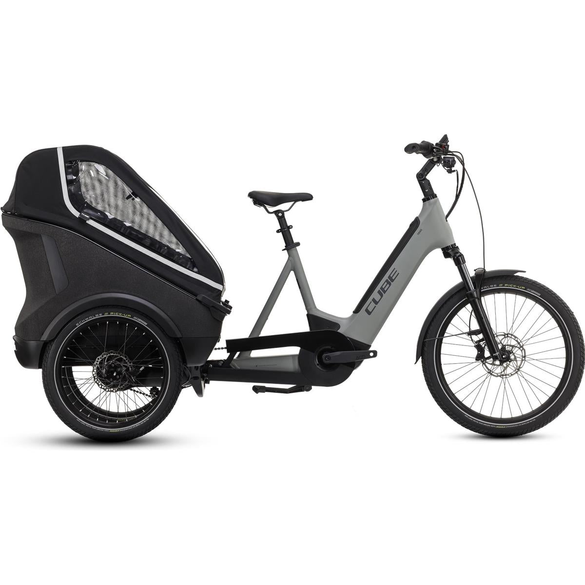 Trehjulig Elcykel Cube Trike Family Hybrid 1500Wh Swampgrey/Reflex