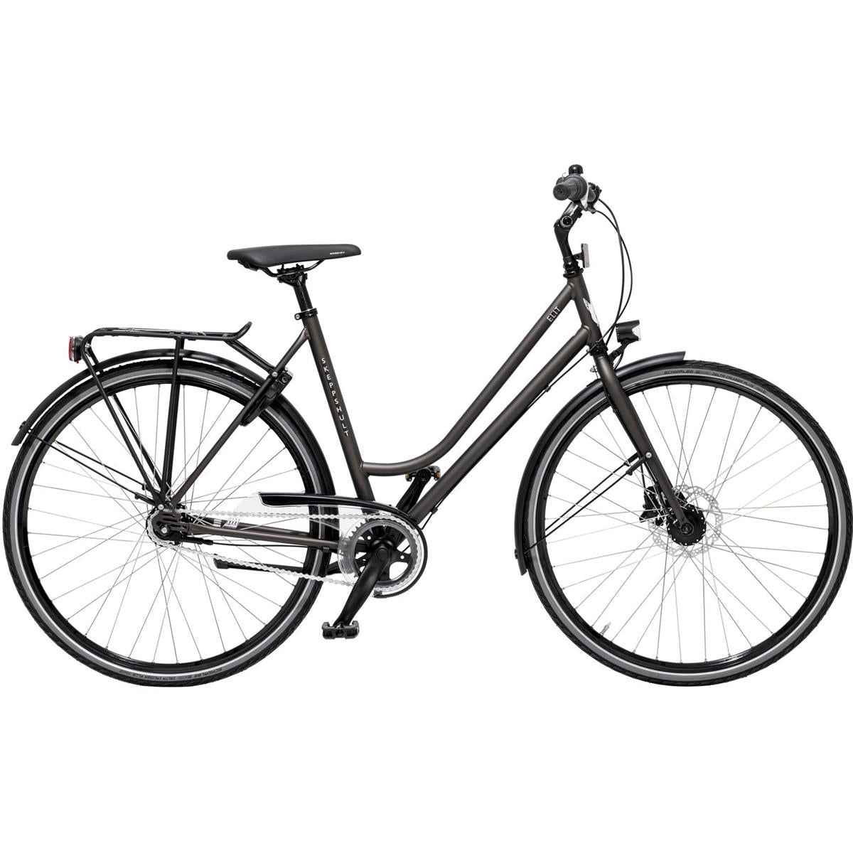 Hybridcykel Skeppshult Elit Dam 7-Vxl Mahogny Matt