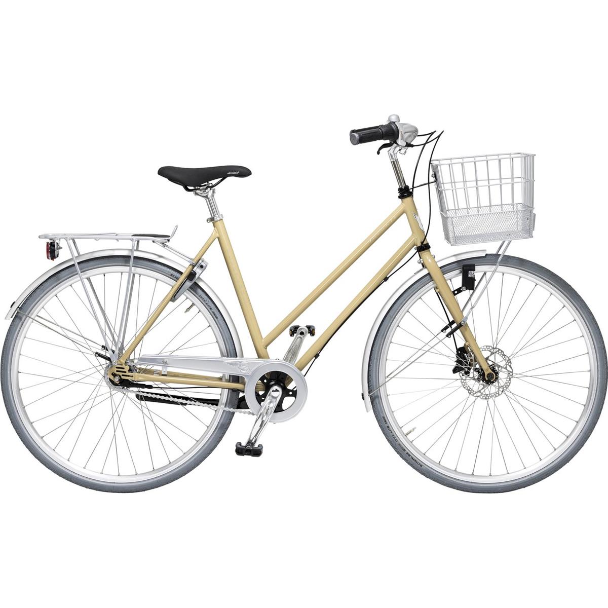 Hybridcykel Skeppshult Favorit Dam 7-Vxl Blek Sol