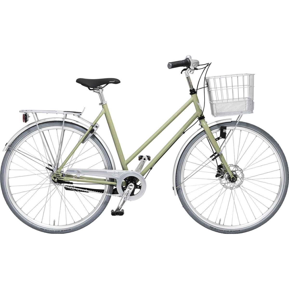 Hybridcykel Skeppshult Favorit Dam 7-Vxl Späd Lav