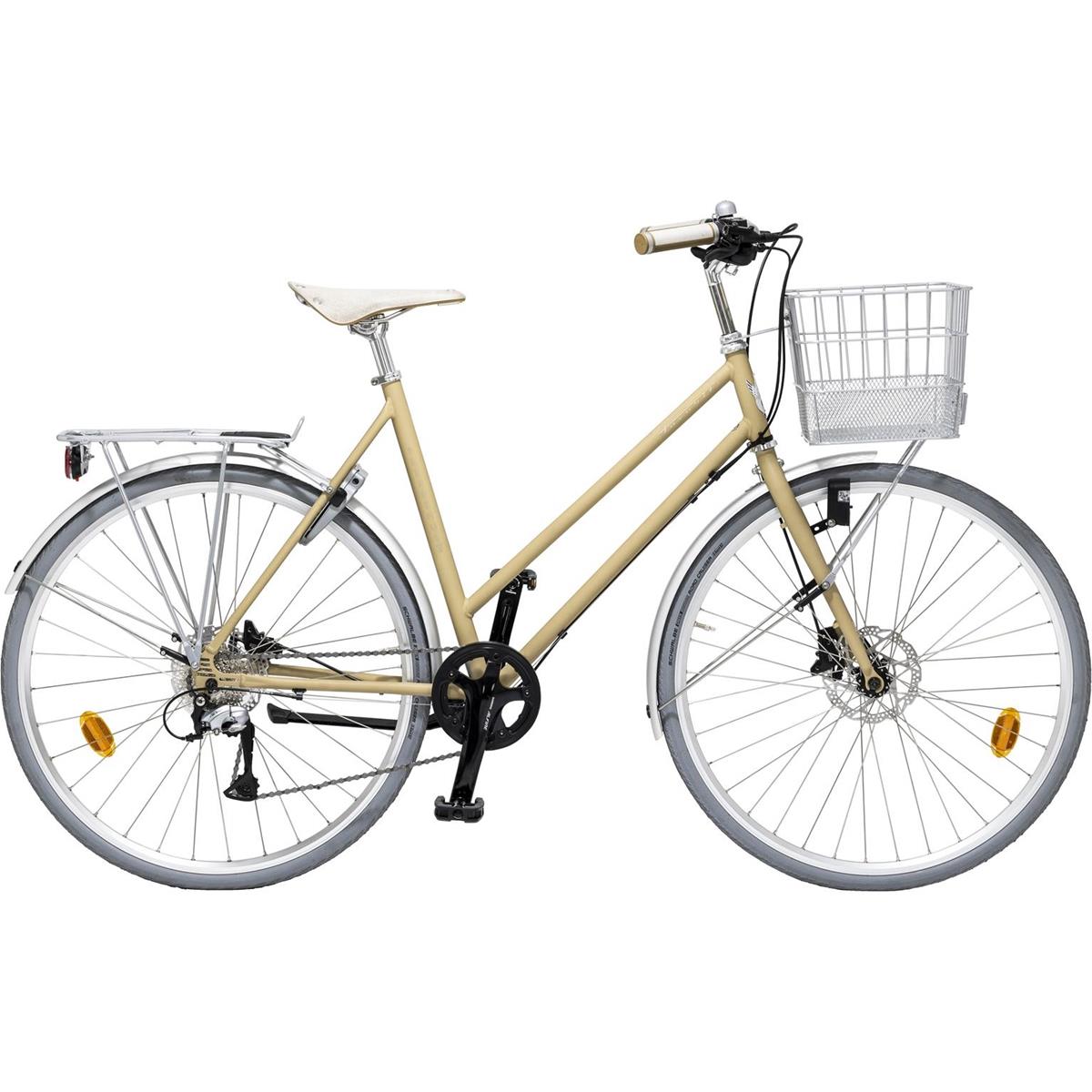 Hybridcykel Skeppshult Favorit Sport Dam 9-Vxl Blek Sol Matt