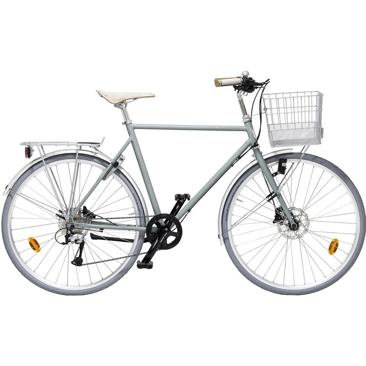 Hybridcykel Skeppshult Favorit Sport Herr 9-Vxl Blå Vind Matt