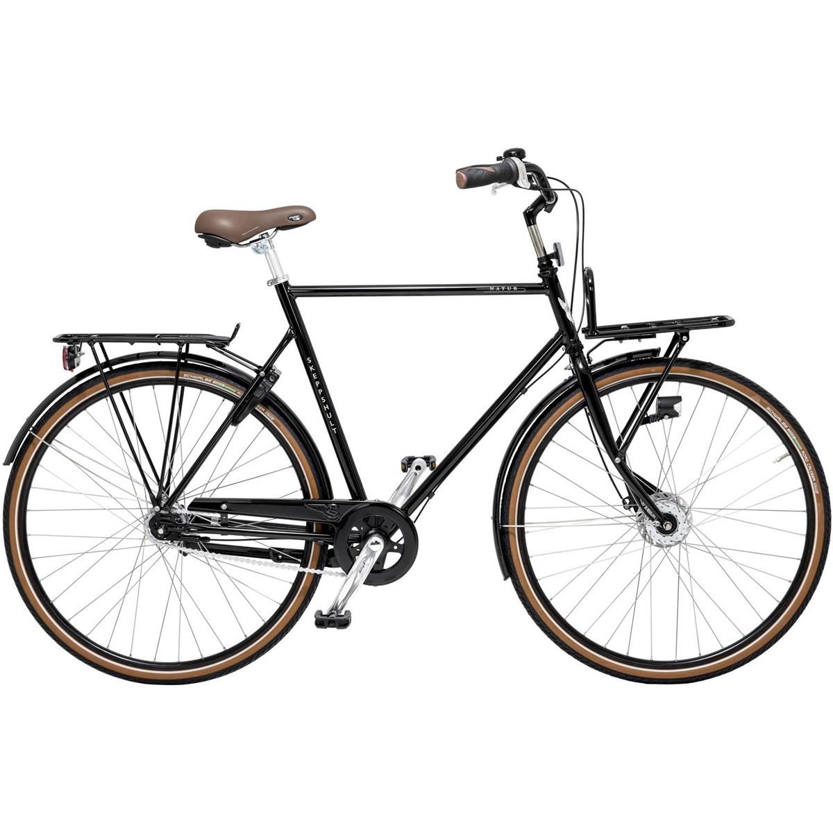Herrcykel Skeppshult Natur 7-Vxl Spegelsvart
