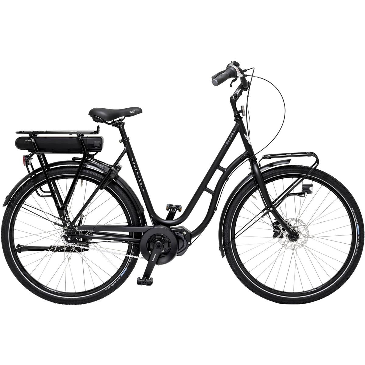 Elcykel Skeppshult Natur Land El Dam 7-Vxl Schack Matt