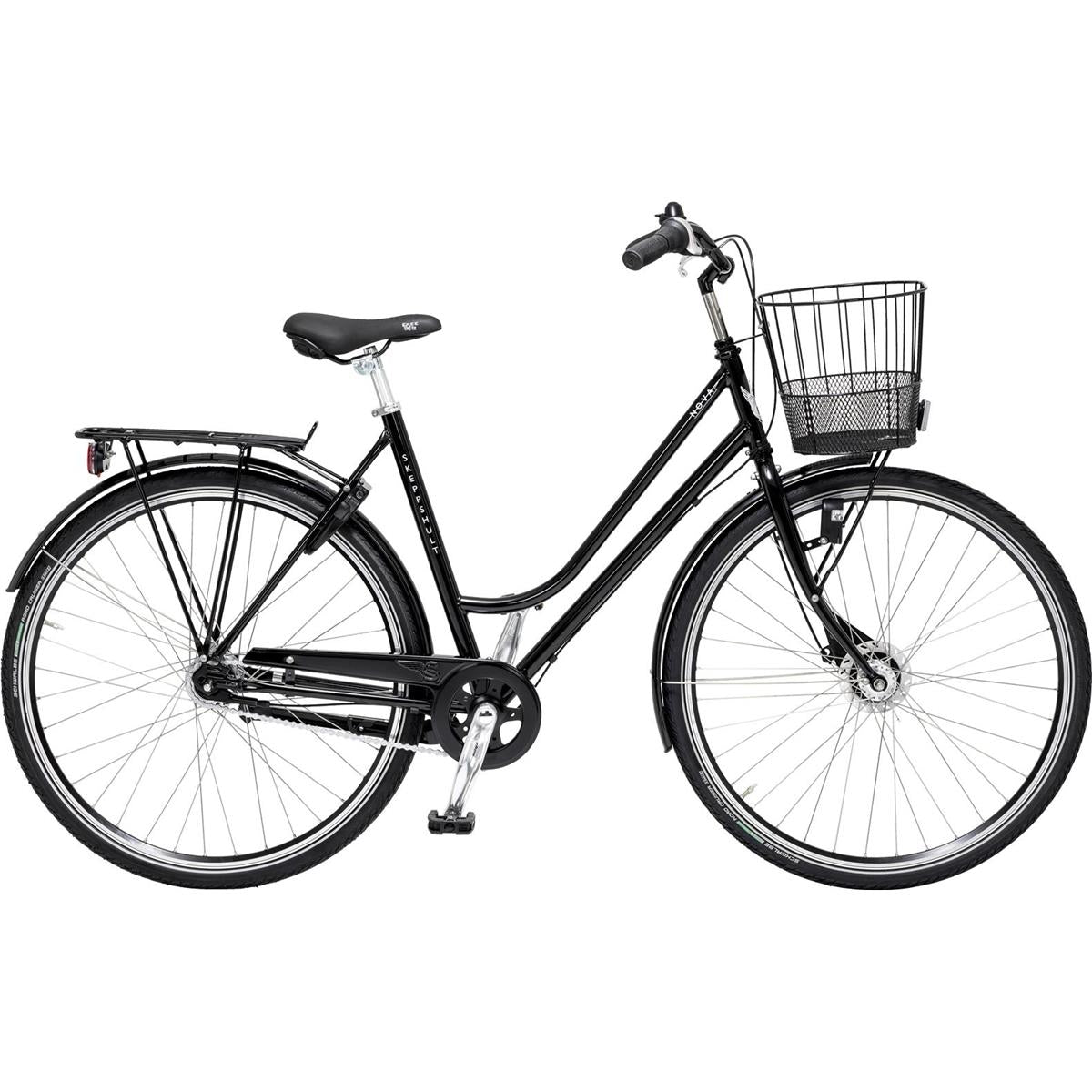 Damcykel Skeppshult Nova 7-Vxl Spegelsvart