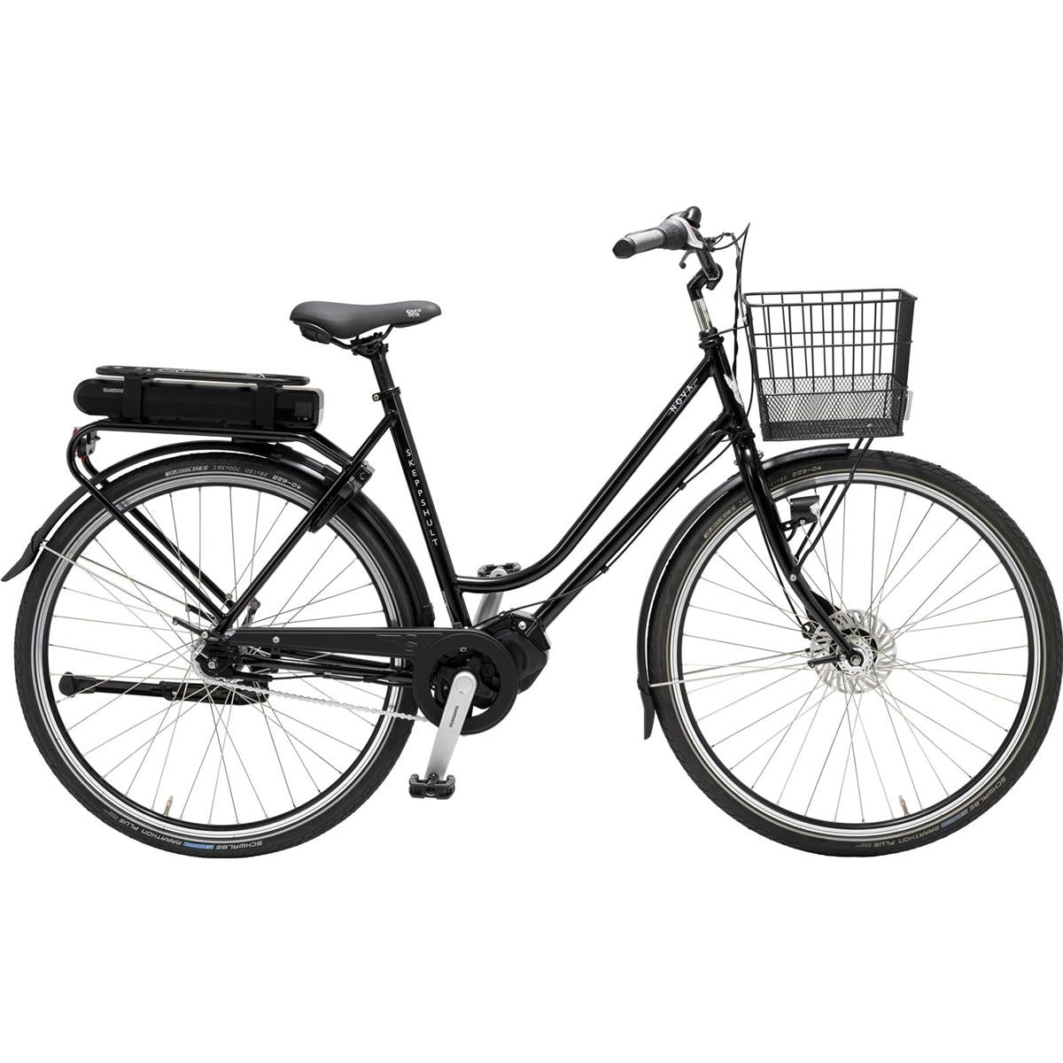 Elcykel Skeppshult Nova El 7-Vxl Spegelsvart