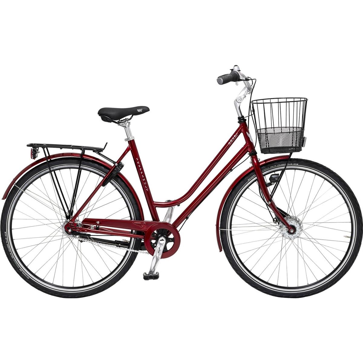 Damcykel Skeppshult Nova Premium 7-Vxl Flamröd