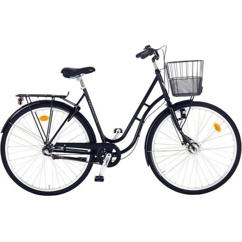 Damcykel Skeppshult Original 3-Vxl Spegelsvart