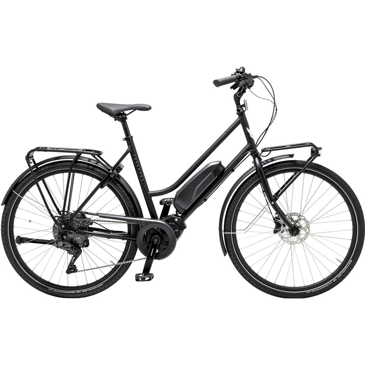 Elcykel Skeppshult Suverän El Dam E6 10-Vxl Schack Matt