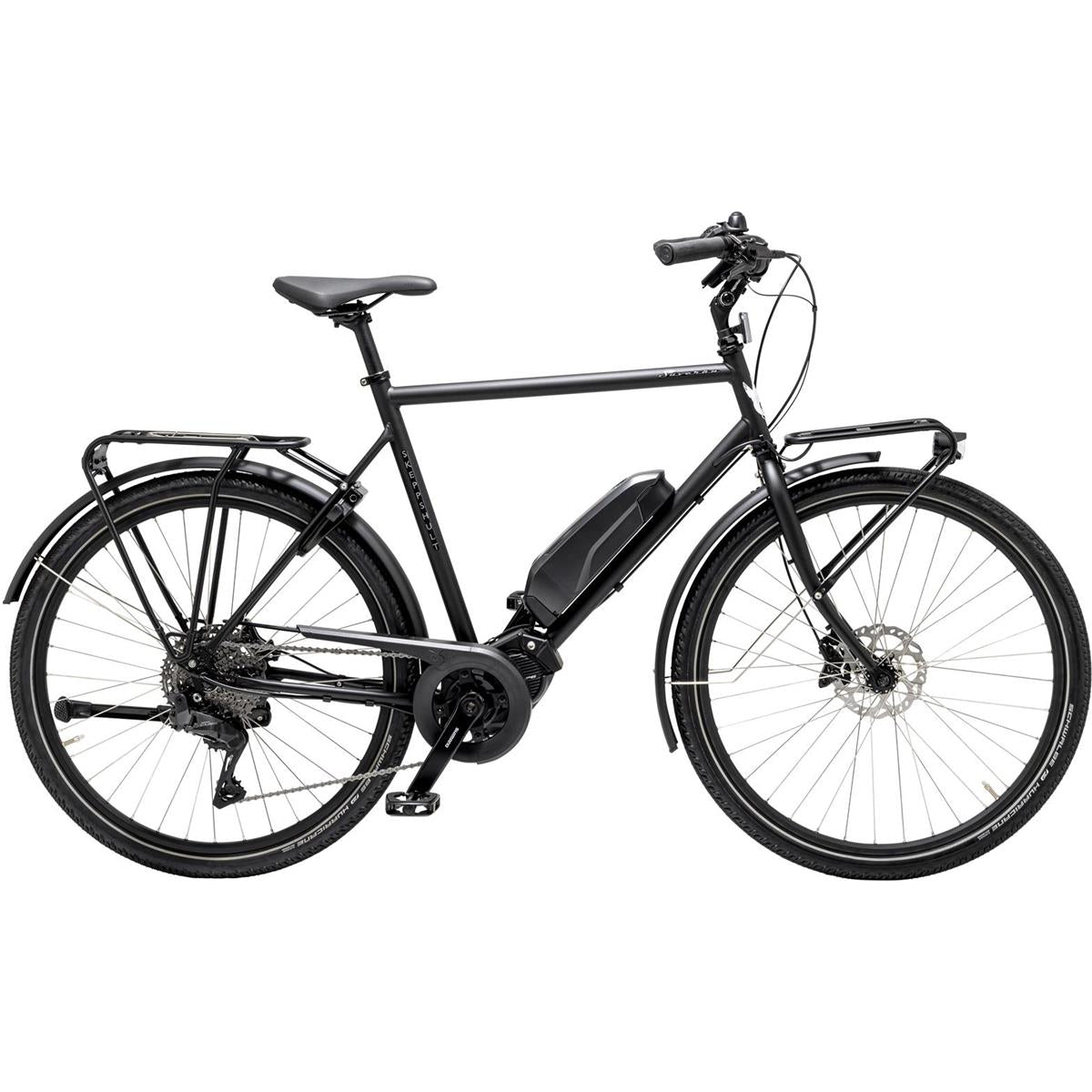 Elcykel Skeppshult Suverän El Herr E6 10-Vxl Schack Matt