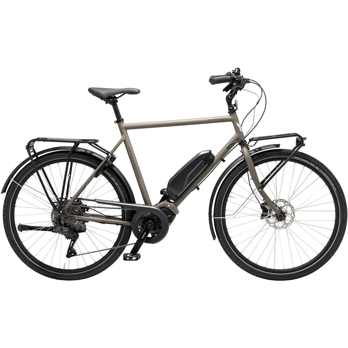 Elcykel Skeppshult Suverän El Herr E6 10-Vxl Lera Matt